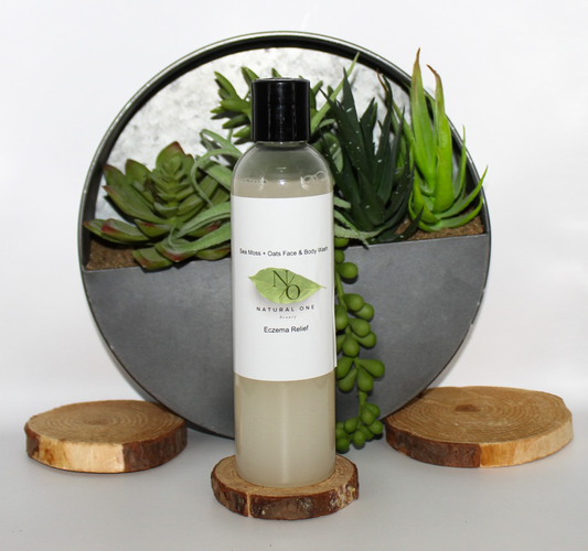 Sea Moss + Oats Face & Body Wash 8oz